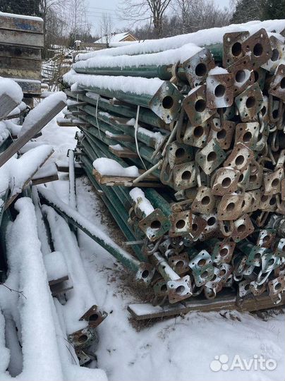 Использованные телескопические стойки в хорошем состоянии