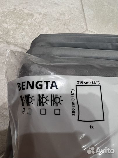 Шторы IKEA bengta
