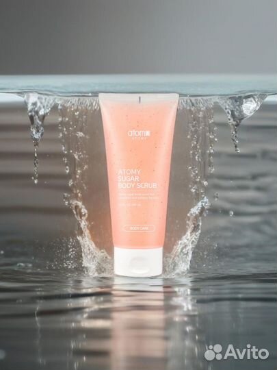 Отшелушивающий скраб для тела от Атоми