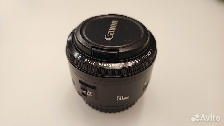 Объектив canon ef 50mm f 1.8 II