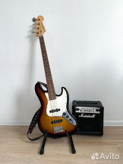 Бас гитара JD Brothers + комбик