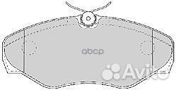 Комплект тормозных колодок дисковый тормоз 657