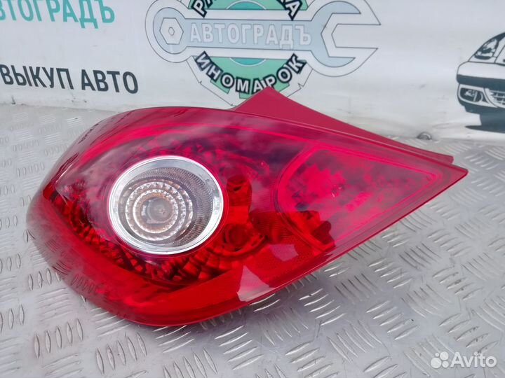 Фонарь задний левый Opel Corsa D 08г 3 двери