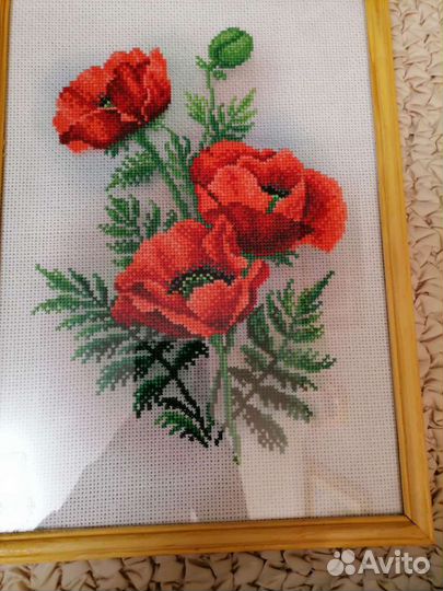 Готовая вышивка 
