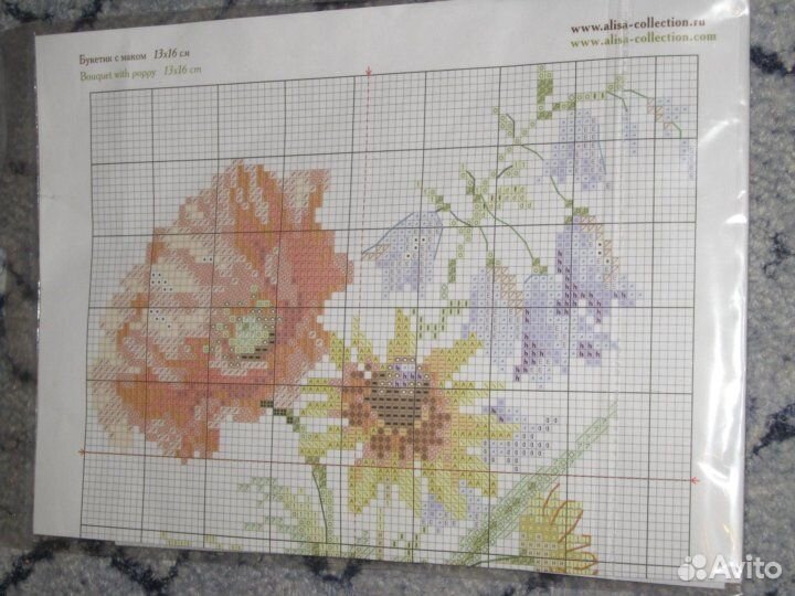 Наборы для вышивания, схемы
