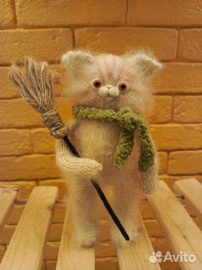 Вязаные котики