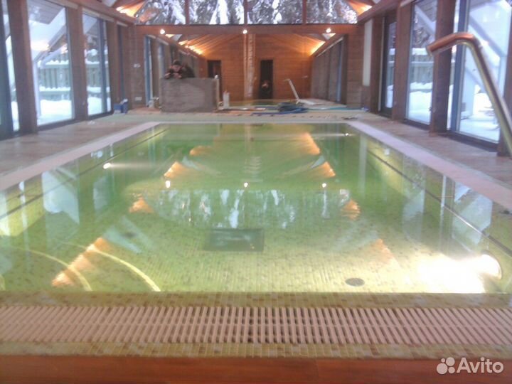 Строительство и обслуживание бассейнов, продажа хи