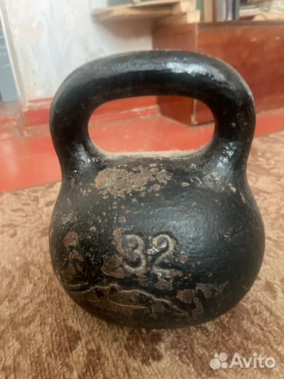Гиря чугунная 32 кг