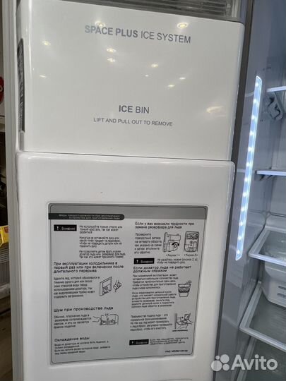 Холодильник бу LG side by side