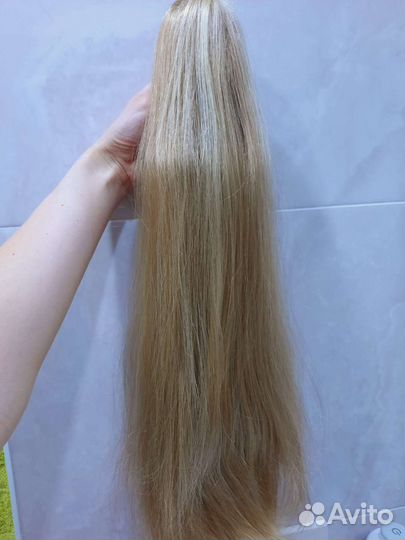 Хвост шиньон на крабе