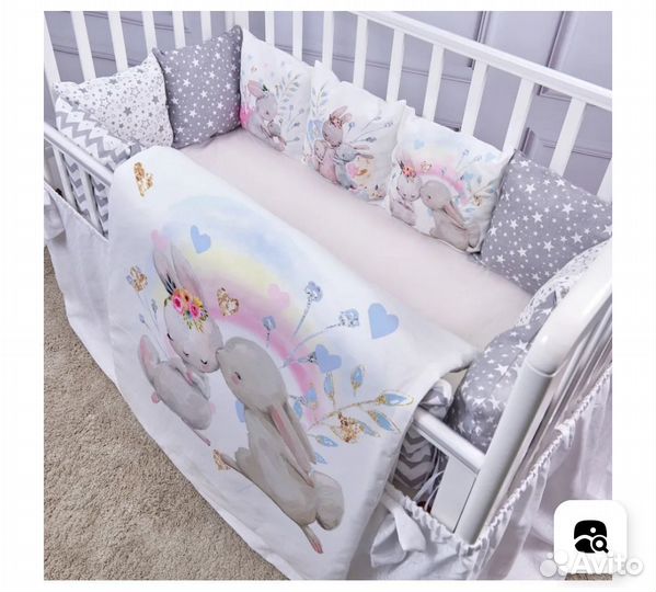 Бортики в кроватку