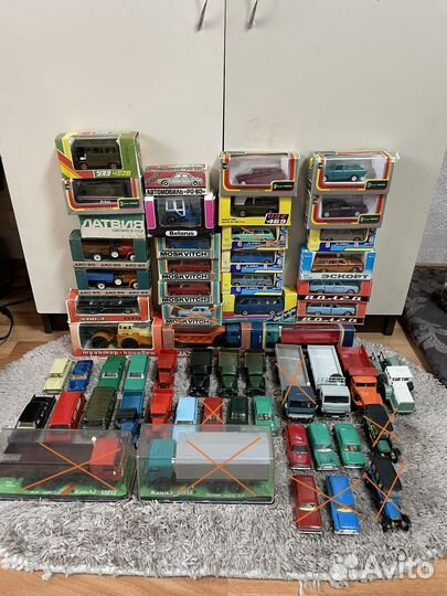 Коллекционные модели автомобилей СССР 1:43