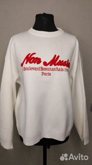 Свитер женский оверсайз новый