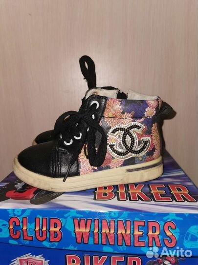 Кеды ботинки для девочки