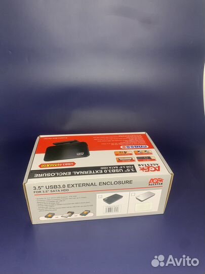 Корпус для жесткого диска 3.5 USB 3.0 AgeStar