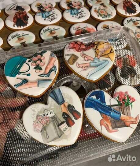 Имбирные пряники, топеры, индивидуальный заказ