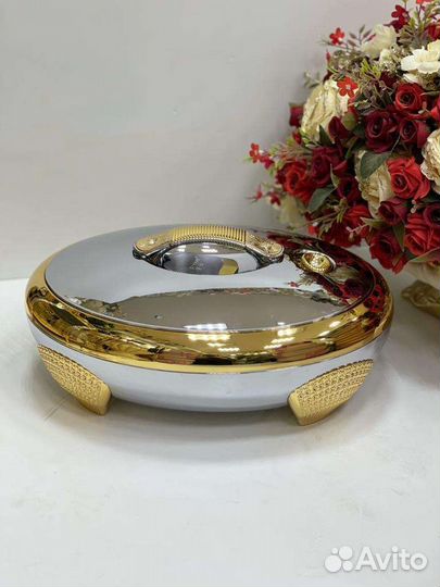 Кастрюля Термос Turkey эксклюзив в золоте оригин