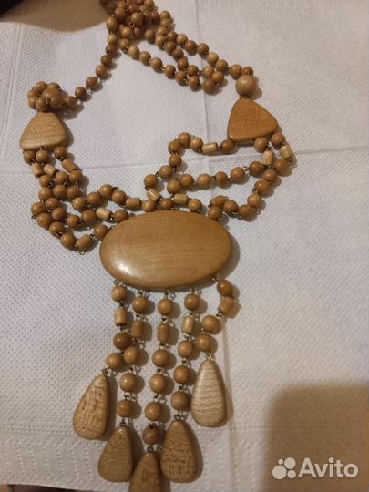 Деревянные бусы СССР