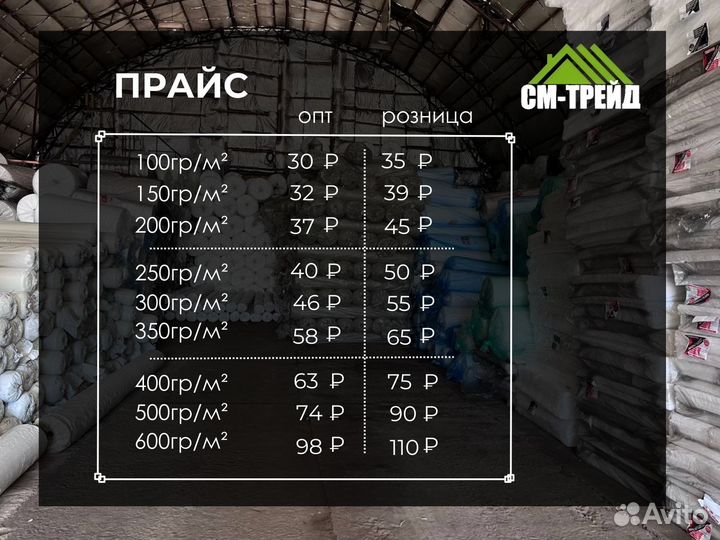 Геотекстиль Дорнит Нетканое полотно