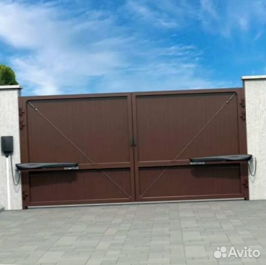 Автоматика для ворот Алютех без пыли и шума