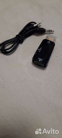 Переходник hdmi vga+ audio