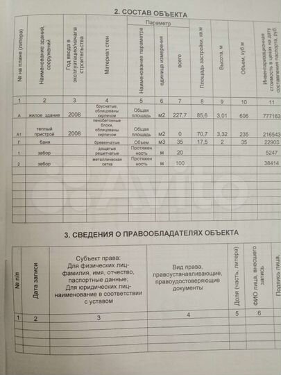 Дом 227 м² на участке 8 сот.