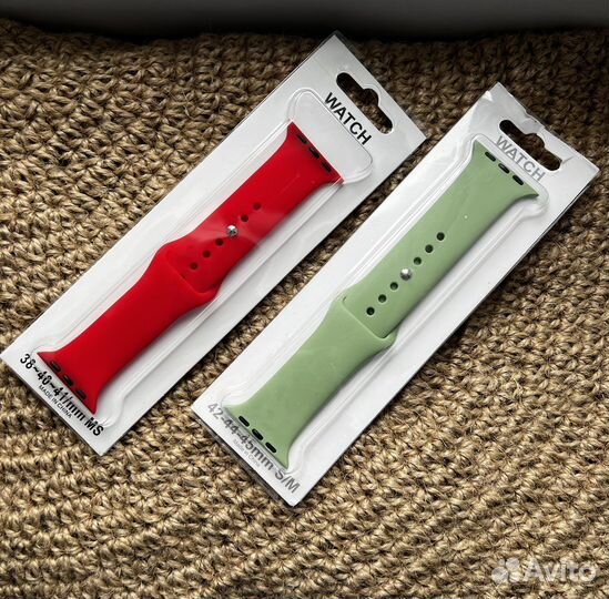 Часы apple watch ремень силиконовый