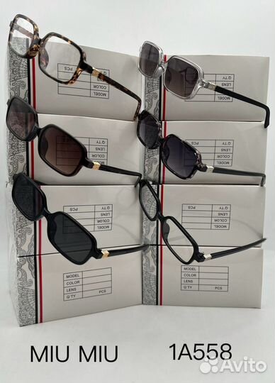 Солнцезащитные очки женские miu miu новинки 2024