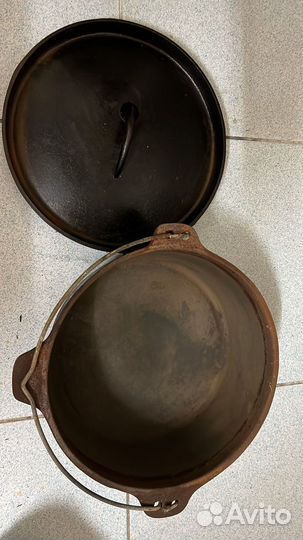 Казан чугунный
