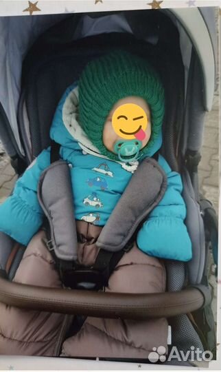 Шапка (44-46), варежки, носочки