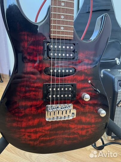 Электро гитара ibanez полный комплект