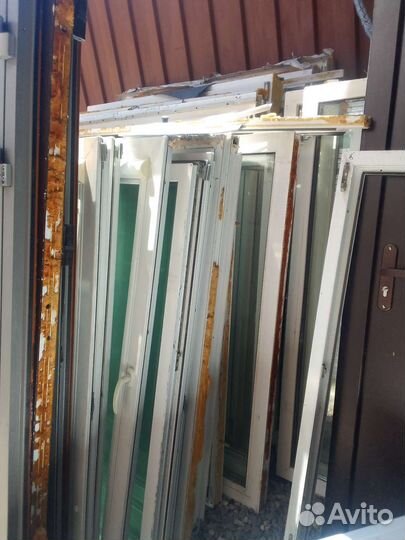 Окна пластиковые пвх бу