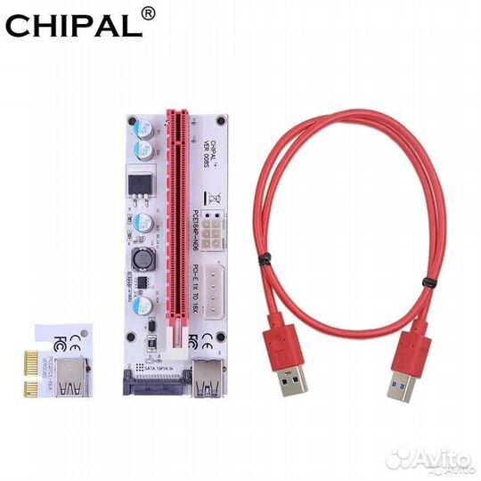 Райзер Chipal VER 006C, 008S(molex)