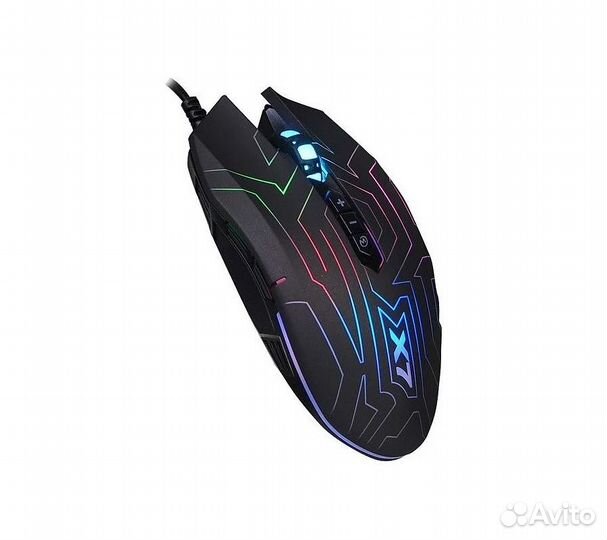 Мышь A4Tech X77, черный