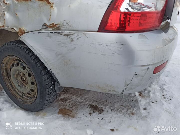 Бампер задний Приора