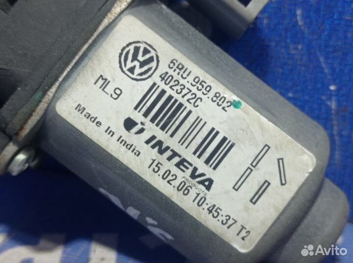 Моторчик стеклоподъемника Volkswagen Polo 5 седан