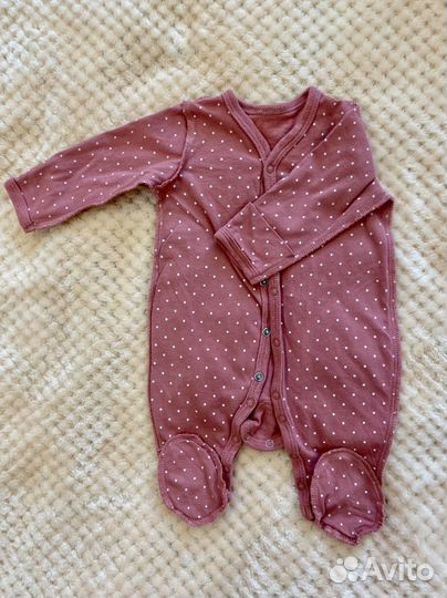 Одежда для девочки 50 размер пакетом новорожденной