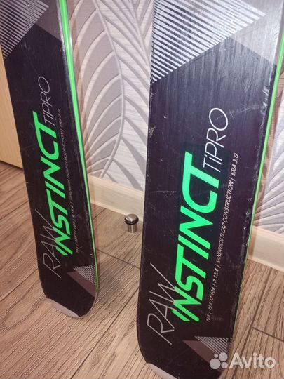 Горные лыжи с креплениями head