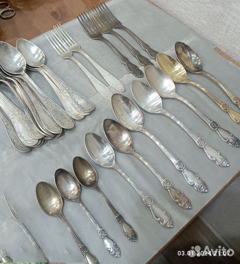 Столовые приборы мнц СССР