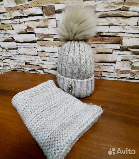 Шапка со снудом