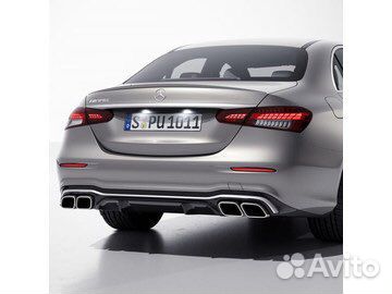 Дифузор Mercedes w213 рестай AMG 63