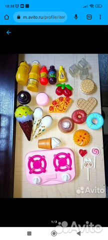 Набор детский пирожные