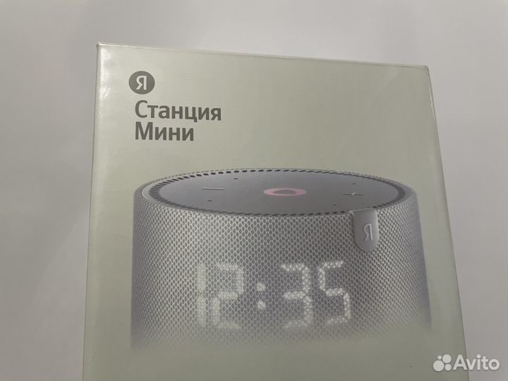 Яндекс станция мини с часами