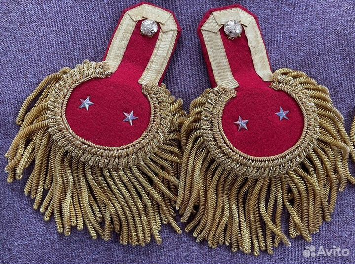 Эполеты царские гвардейские и пехотные варианты