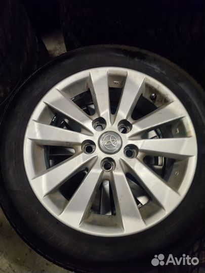 Тойота R16 ориг 5/114 4 шт без шин 4шт