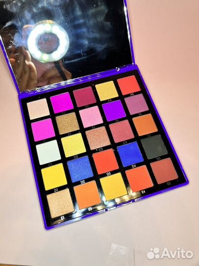 Большая палетка теней новая