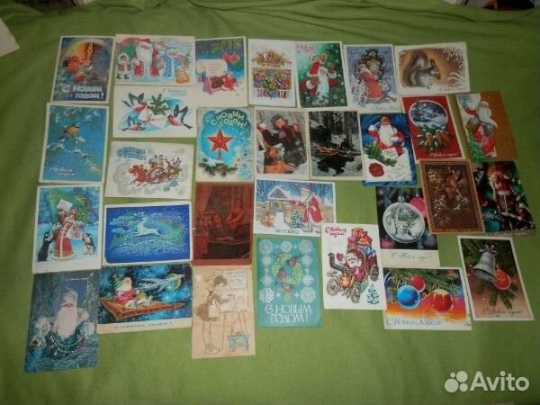 Редкие открытки СССР новый год и другие праздники