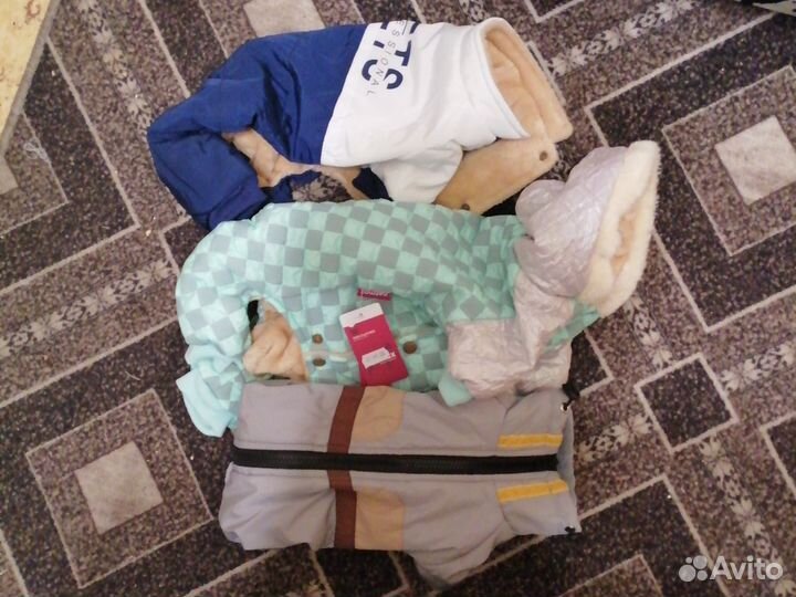 Зимние комбинезоны для собак