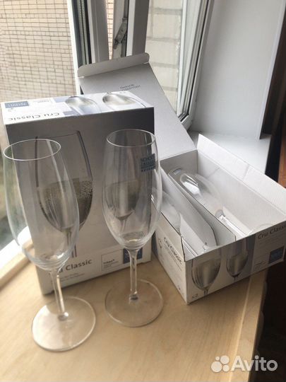 Коллекция импортных бокалов