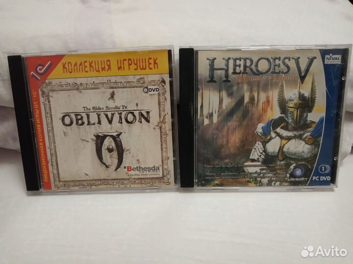 Игры Oblivion и Heroes of Might and Magic V